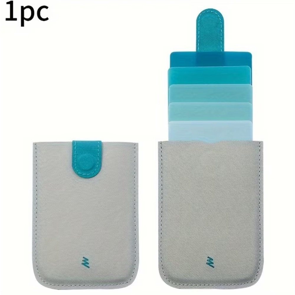 Gradient Pull Card Holder - Cascade Style, Holds 5 Cards, 3” * 4”